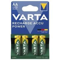 Batterie VARTA Rechargeable, AA 2600mAh, 4 Stk.   