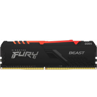 DDR4, Kingston Fury Beast RGB 3200Mhz, 8GB (1x8)  