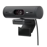 Webcam Logitech Brio 500, schwarz                 