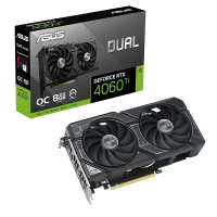 Grafikkarte ASUS RTX4060Ti OC, 8GB, DUAL schwarz  