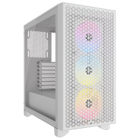 PC Gehuse, Corsair 3000D RGB Airflow, weiss      