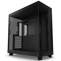 PC Gehuse, NZXT H6 Flow, schwarz                 