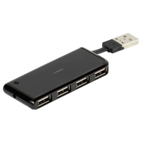 USB-Hub 2.0, 4 Port, Vivanco, USB-A               