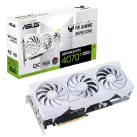 Grafikkarte ASUS RTX4070Ti Super OC, 16GB TUF weiss                        