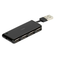 USB-Hub 2.0, 4 Port, Vivanco, USB-A               