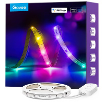 LED Beleuchtung Govee LED Stripe Basic, 10m, RGBIC, WiFi + Bluetooth       