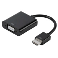 Adapter HDMI/VGA, m/w, 10cm                       