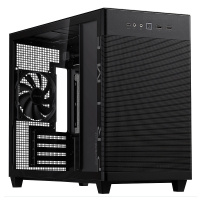 PC Gehuse, ASUS PRIME AP201 TG, Fenster, schwarz 