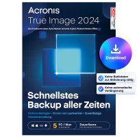 Acronis True Image 2024, unbegrenzt, 5 Gerte     