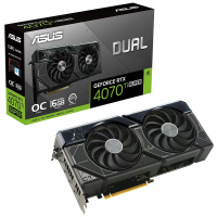 Grafikkarte ASUS RTX4070Ti Super OC, 16GB DUAL    