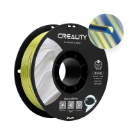 3D-Drucker Creality Filament PLA Silk, Gold/Blau  