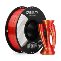 3D-Drucker Creality Filament PLA Silk, Gold/Rot   