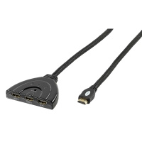 HDMI Switch, 3 Port, Vivanco, 4K/60Hz             