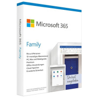 Microsoft 365 Family (6 User, 12 Monate)          